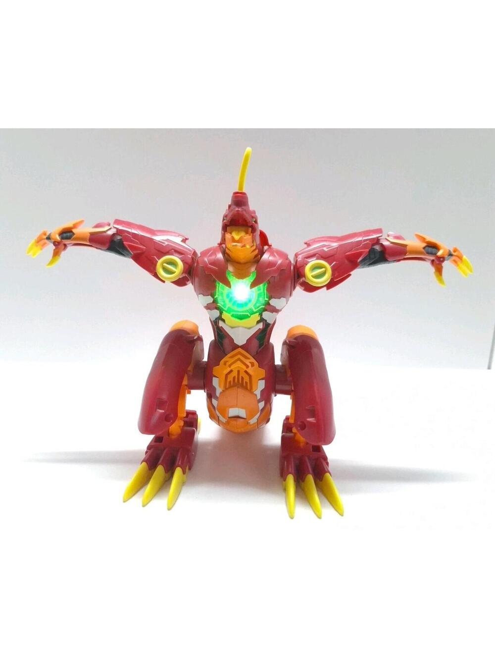 Bakugan Dragonoid Maximus 8-Inch Figure Lights Sounds Battle Planet Working